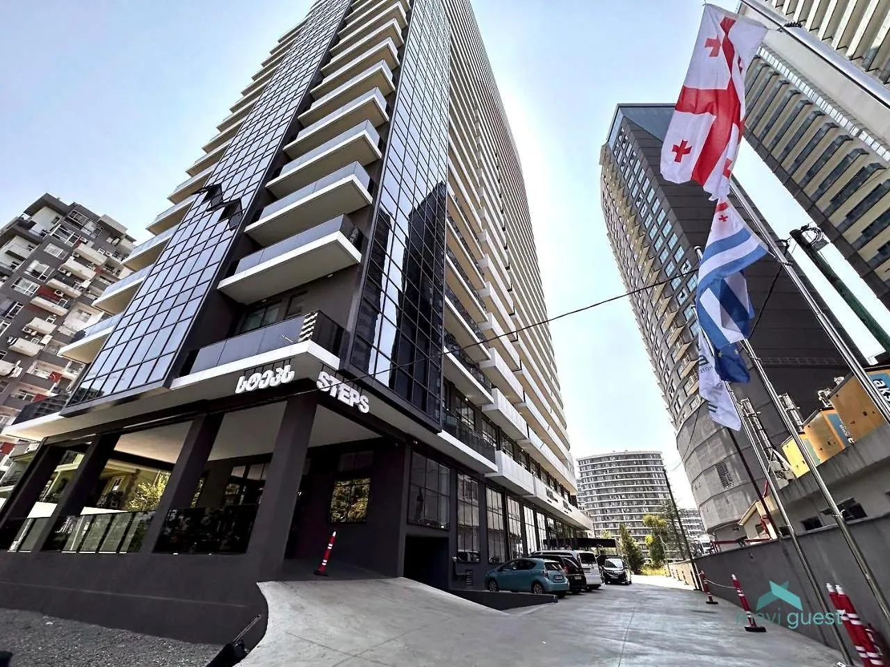 Business Studio Near Grand Bellagio Casino Batumi Apartment