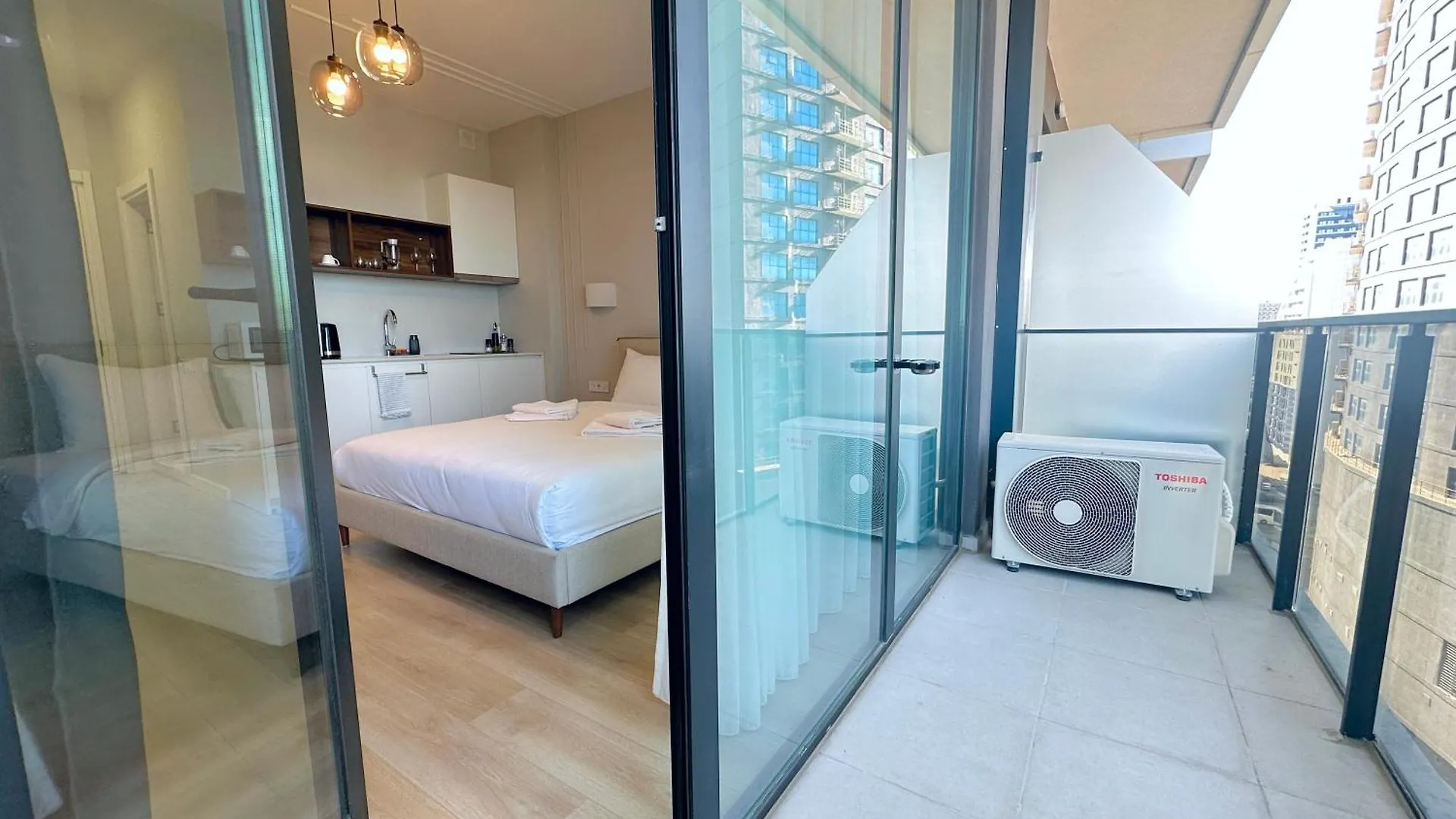 Apartmán Business Studio Near Grand Bellagio Casino Batumi Gruzie